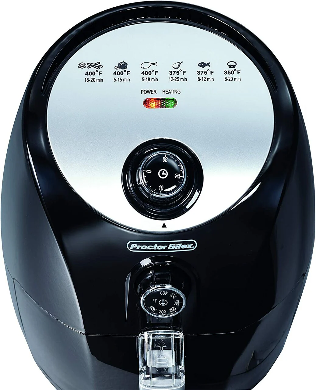 Proctor-Silex Air Fryer: 1.5L capacity, black | 35055 - Inhomebuy