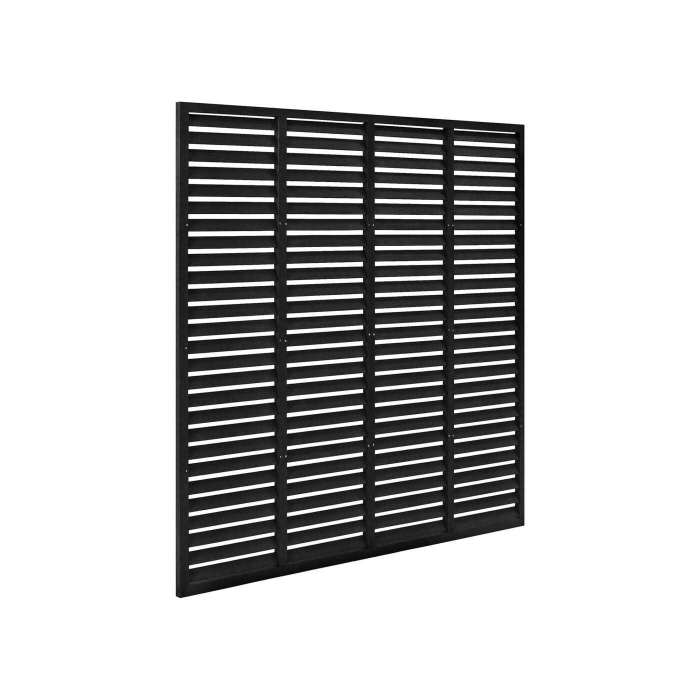 vidaXL Louver Fence WPC 70.9×70.9 - Inhomebuy