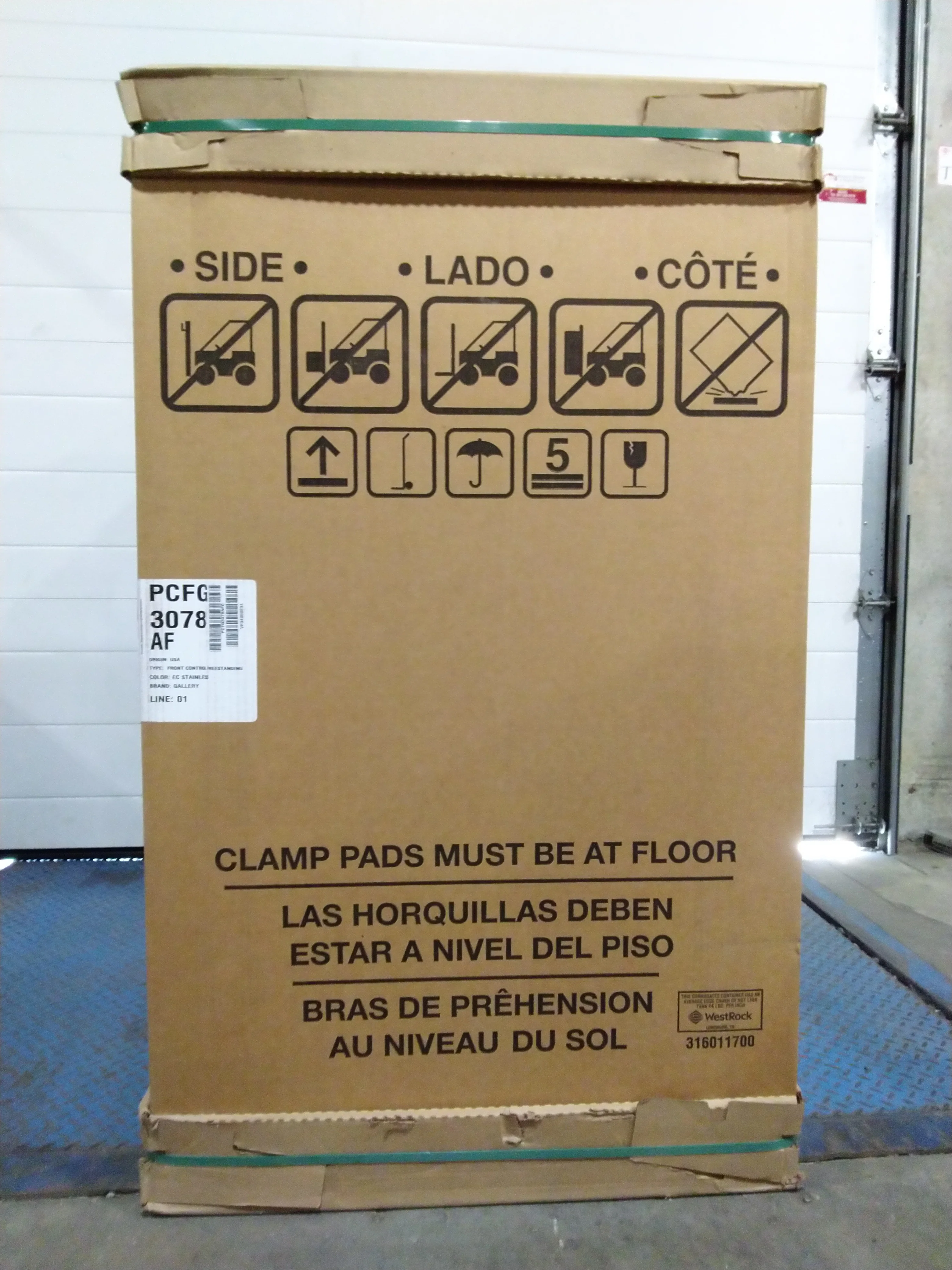 Frigidaire Pro 30-In Convection Gas Range with 5 Burners Self-Clean Air Fry Stainless Steel - PCFG3078AF - Inhomebuy