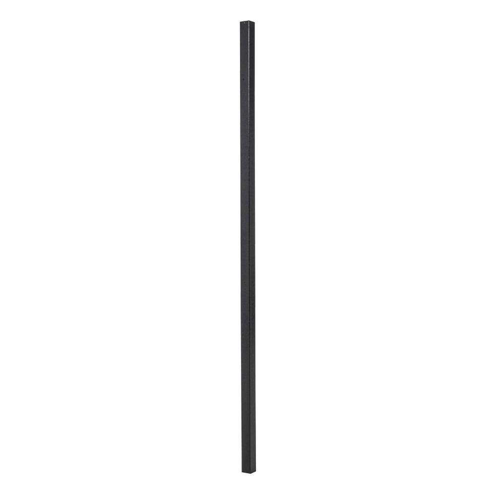 Yardgard Select 4-ft H x 8-ft W Black Steel Welded Wire Yard Fence Panel - Inhomebuy
