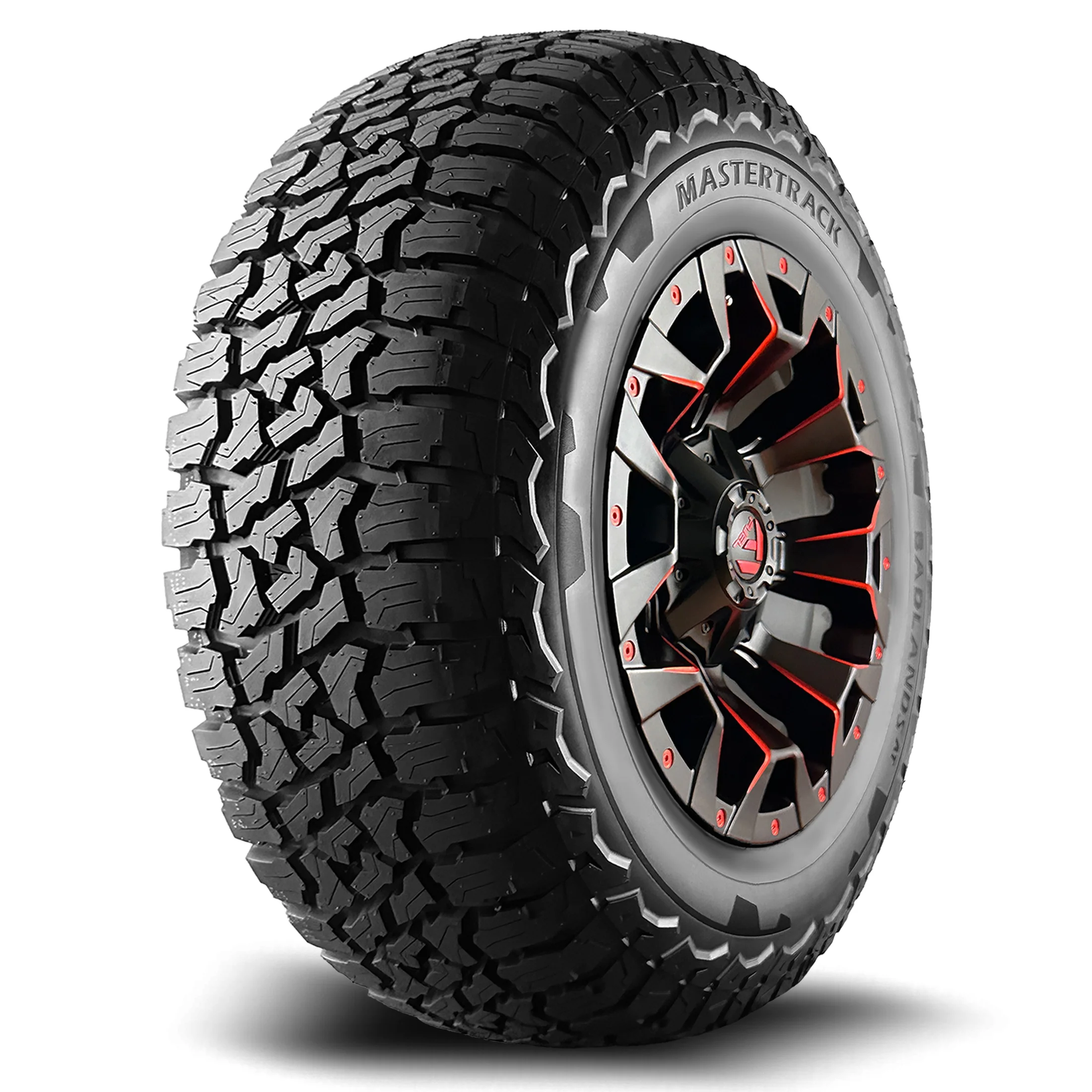 Mastertrack BADLANDS AT All Terrain 255/70R16 111T SUV Light Truck Tire 255/70/16(Tire Only) - Inhomebuy