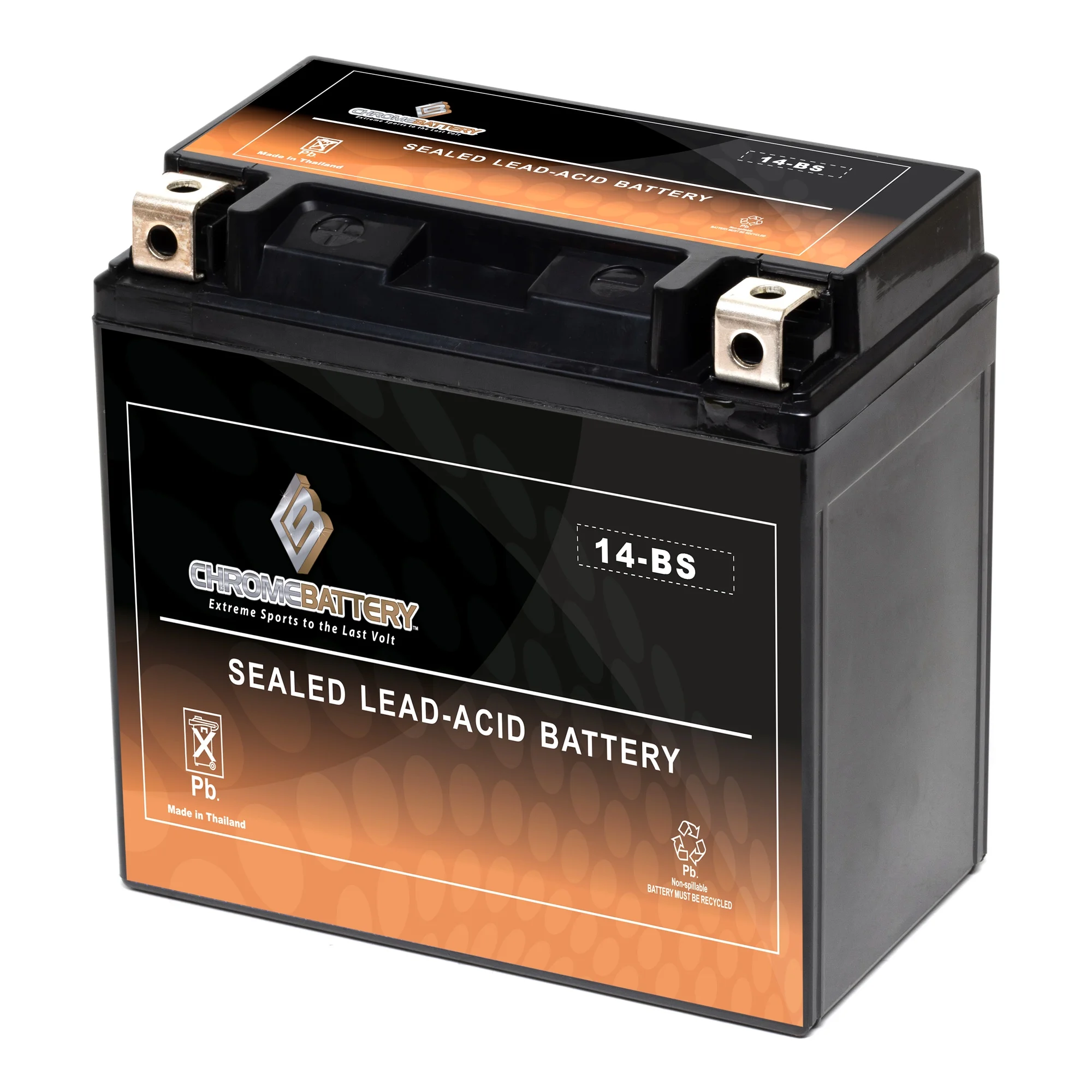 Atv Battery Ytx14-Bs For Honda Trx500Fa Fourtrax Rubicon 500Cc Years (2001-2014) - Inhomebuy