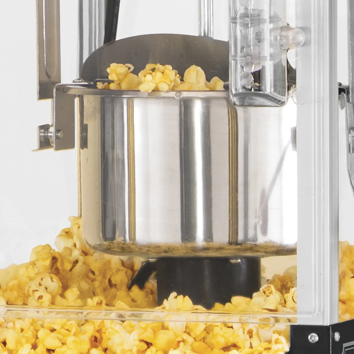 2.5 Ounce Popcorn Cart, 10-Cup, with 5-Quart Popcorn Bowl, 45-Inches Tall - Inhomebuy