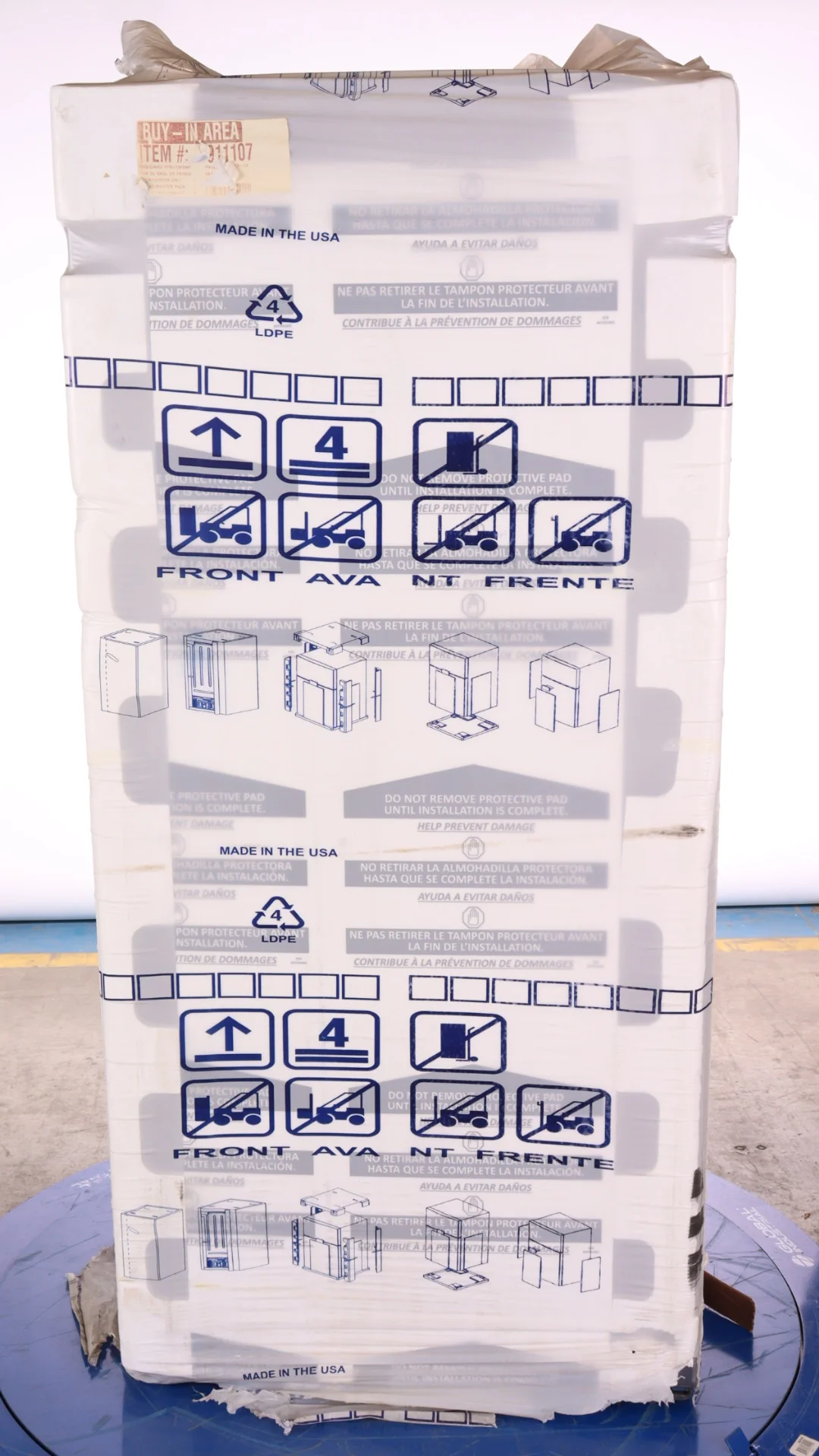 FRIGIDAIRE PROFESSIONAL 33 IN. 19 CU. FT. STAINLESS STEEL SINGLE DOOR ALL REFRIGERATOR - FPRU19F8WF - Inhomebuy