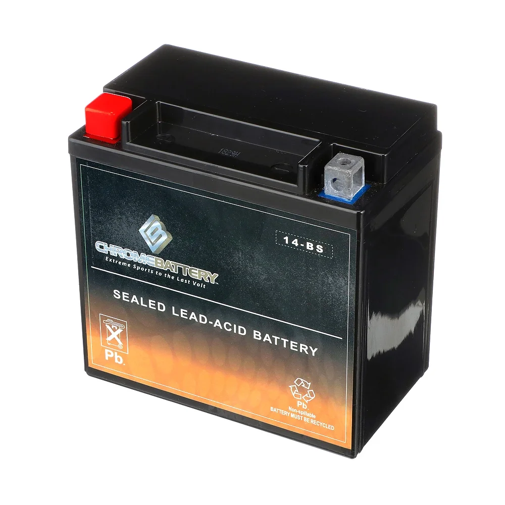 Atv Battery Ytx14-Bs For Honda Trx500Fa Fourtrax Rubicon 500Cc Years (2001-2014) - Inhomebuy