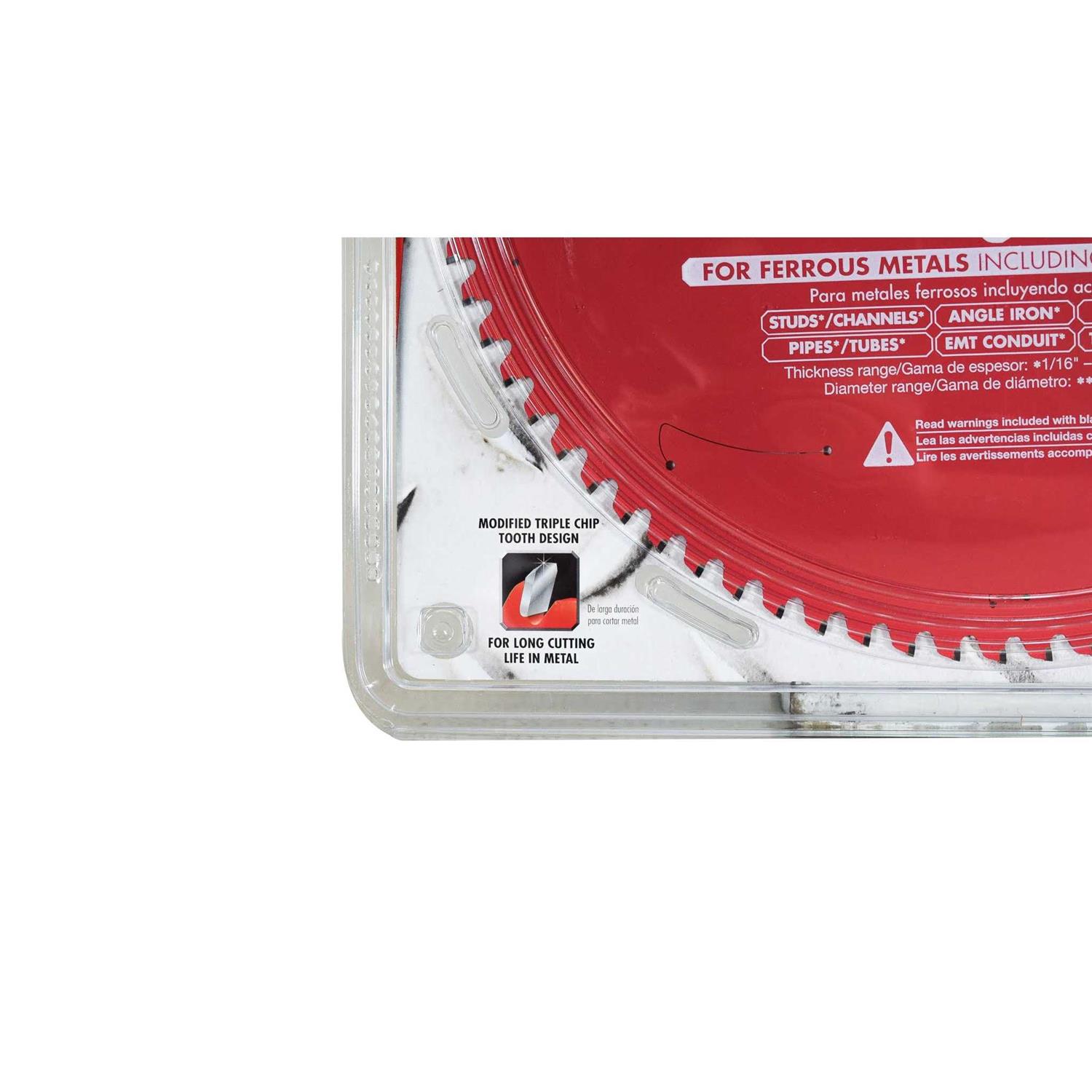 Diablo 12 in. x 72 Tooth Thick Aluminum Cutting Saw Blade D1272N - Inhomebuy