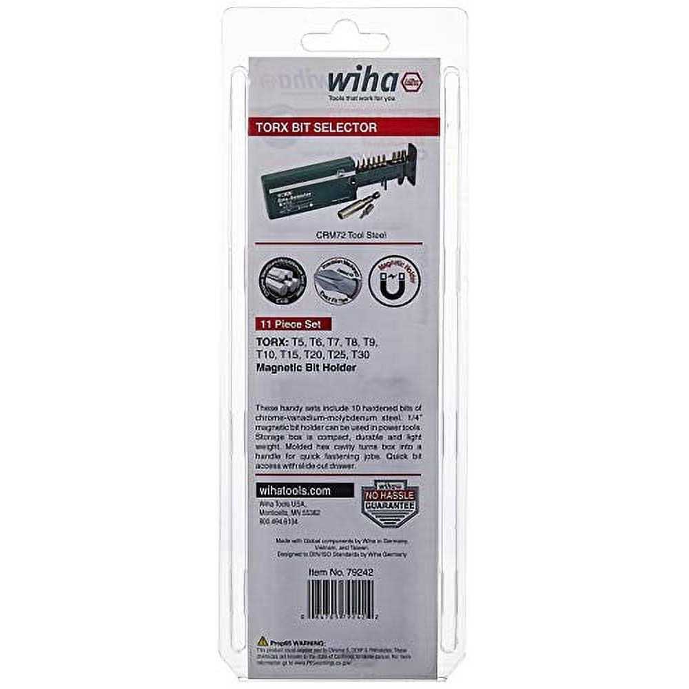Wiha 77781 13 Bit Pack Reload for Technicians 26 In One Ultra Driver - Inhomebuy