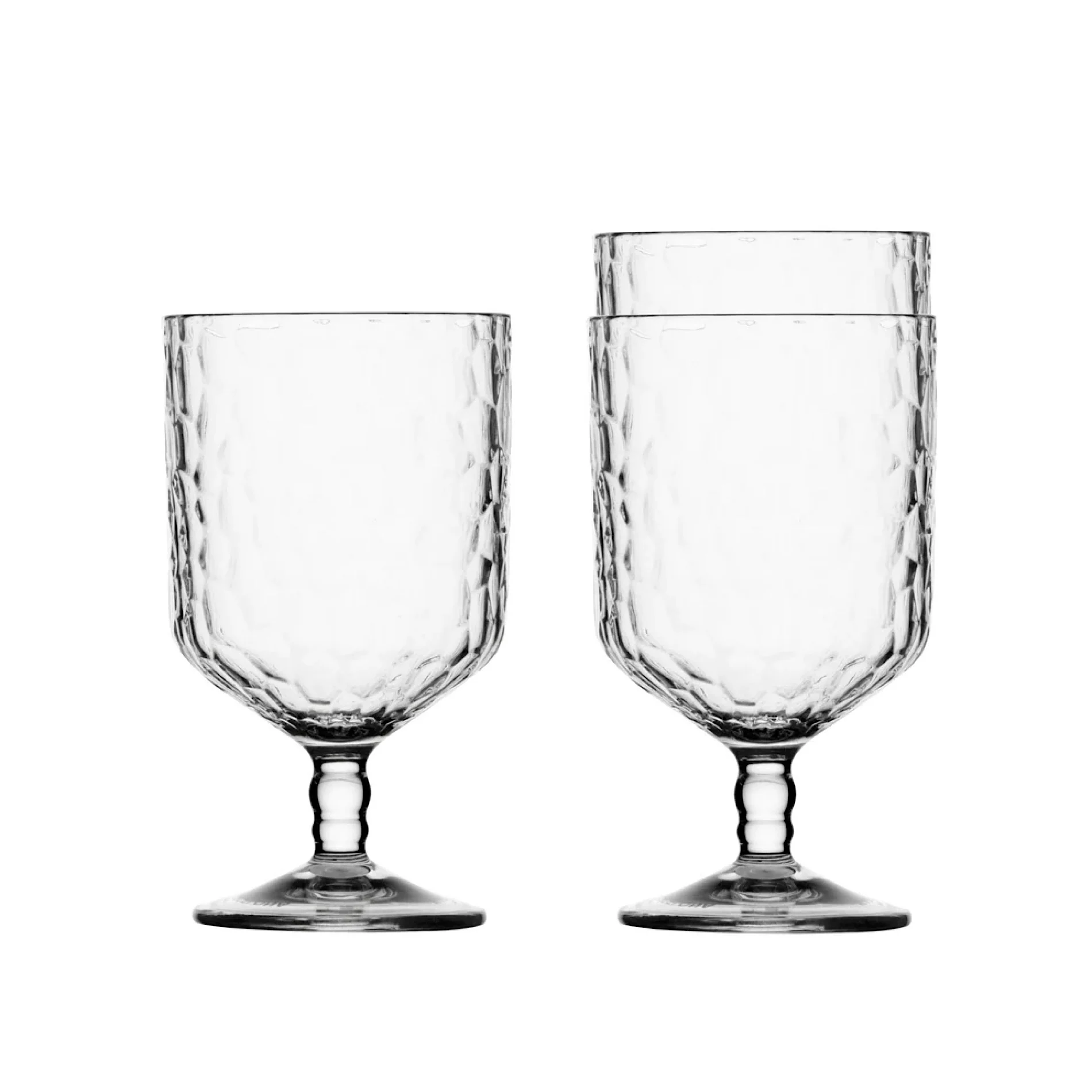 Party - Stackable Wine Glass - Ice - Set 12 pcs - Inhomebuy