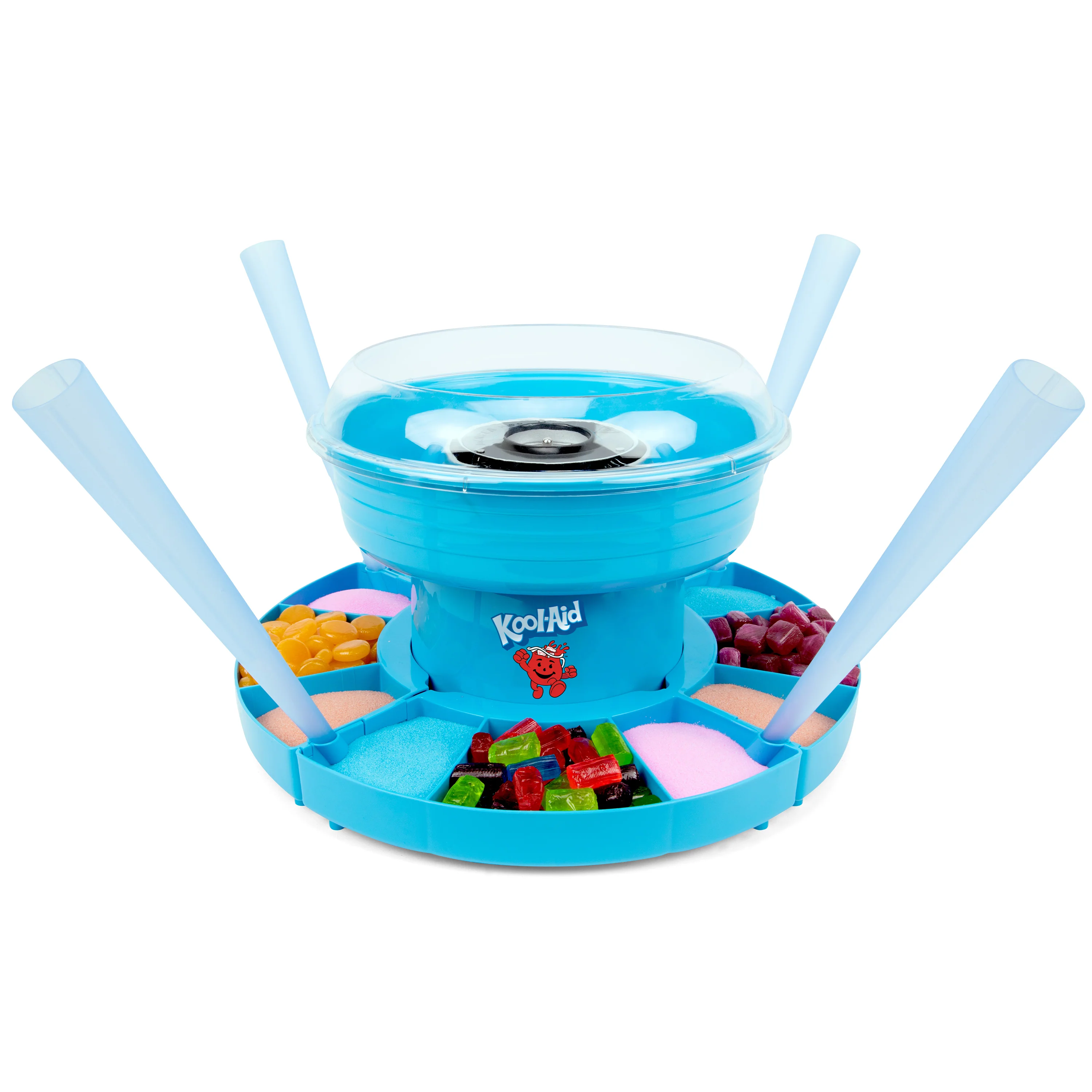 Kool-Aid Cotton Candy Maker with Lazy Susan - Inhomebuy