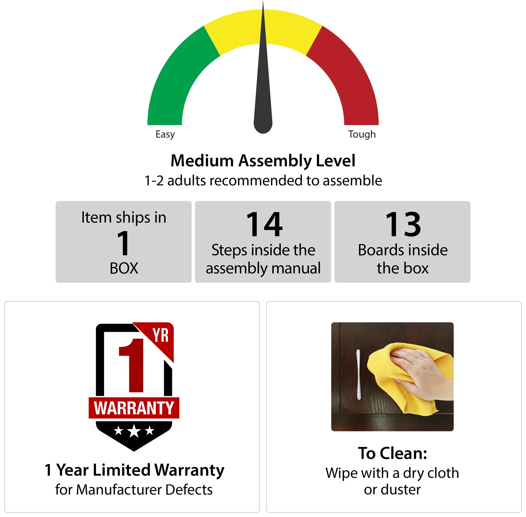 Ameriwood Home Charli Kids Toy Storage Bookcase, Navy - Inhomebuy