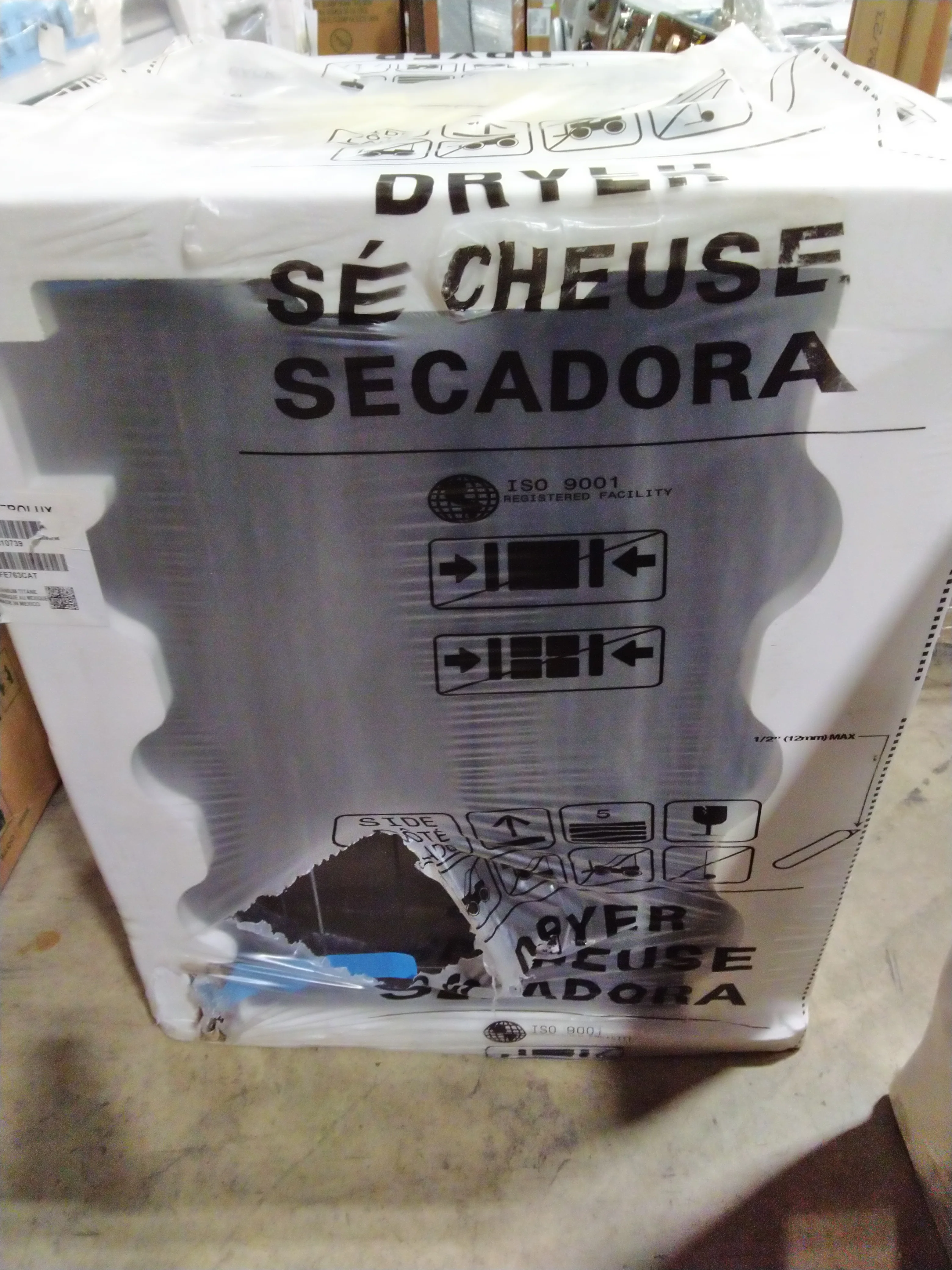 ELECTROLUX 6 SERIES 8.0 CU FT. ELECTRIC DRYER WITH STEAM CLEAN - ELFE763CAT - Inhomebuy