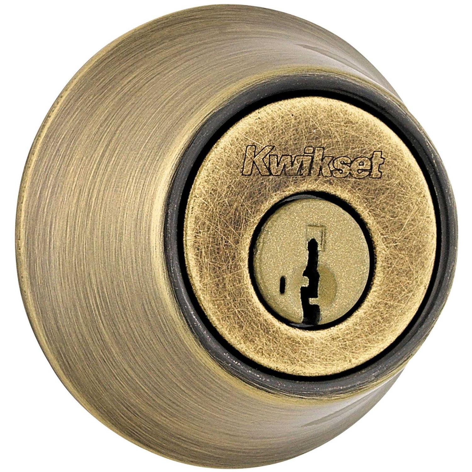 Kwikset SmartKey Single Cylinder Deadbolt - Inhomebuy