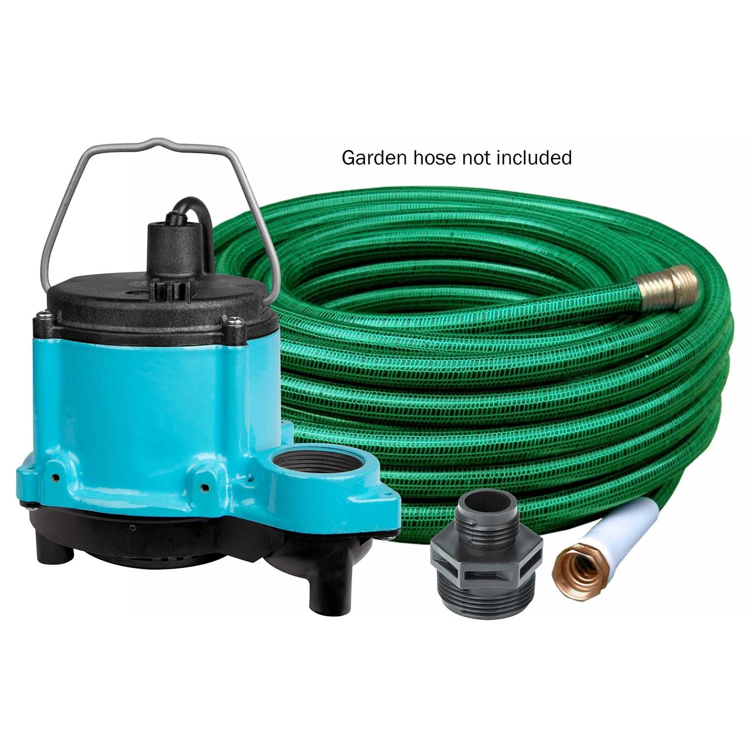 Little Giant 506160 1/3 HP 6-CIA-ML Automatic Submersible Sump Pump - Inhomebuy