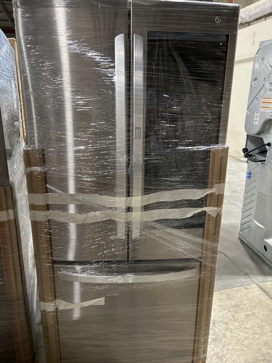 LG 33 IN. 25 CU. FT. SMUDGE-RESISTANT STAINLESS STEEL FRENCH DOOR REFRIGERATOR WITH INSTAVIEW DOOR-I - Inhomebuy