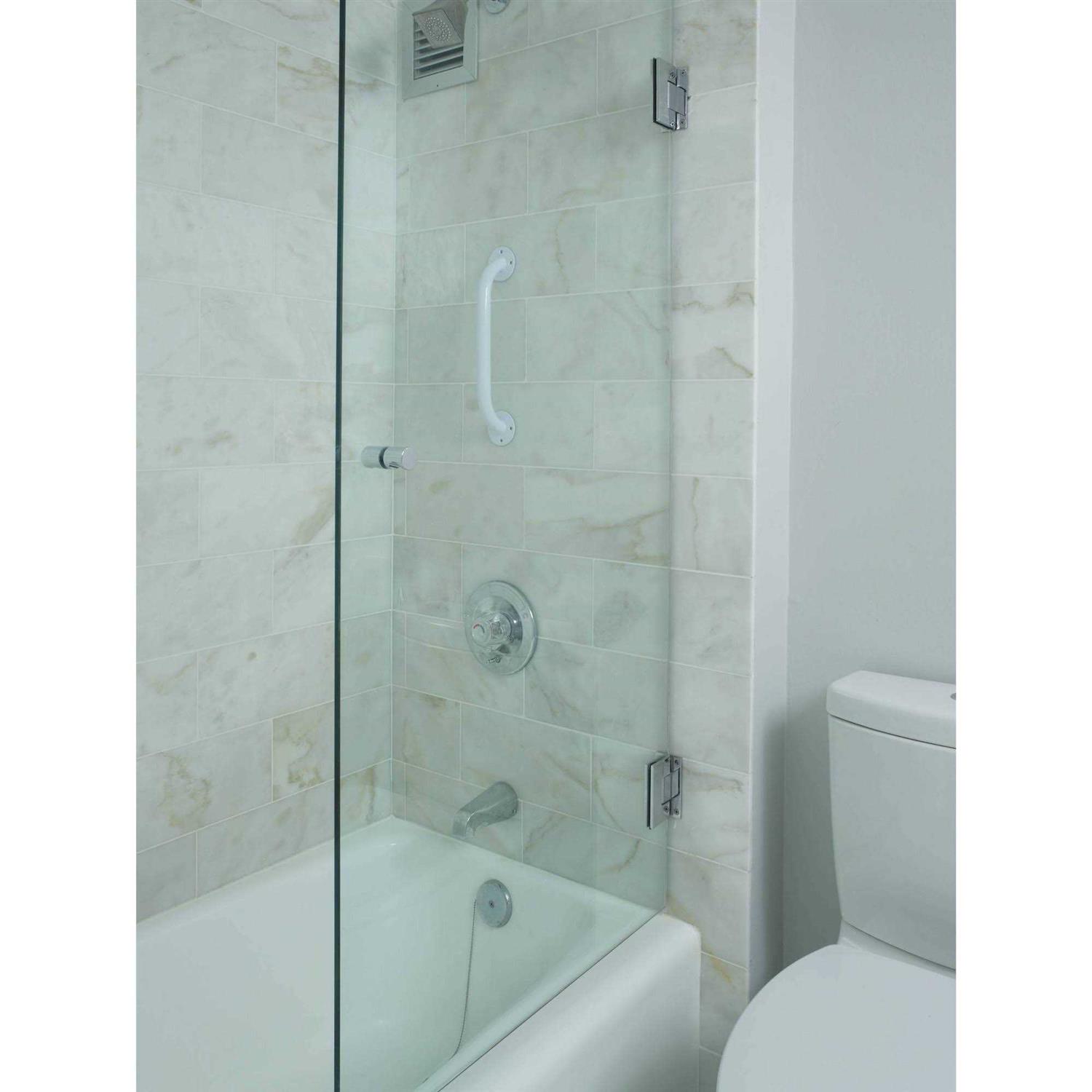 Drive Medical Heavy Duty Bariatric Footstool with Non Skid Rubber Platform & Handrail - Inhomebuy