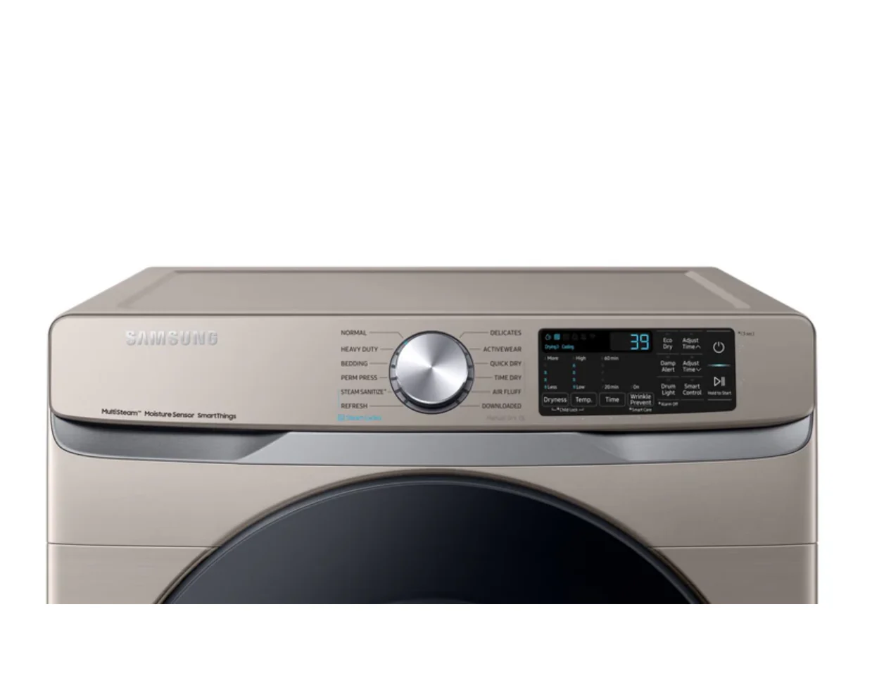 Samsung 7.5 Cu. Ft. Champagne Electric Dryer - DVE45B6305C/AC - Inhomebuy