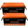 CHINS LiFePO4 Battery 12V 300Ah Lithium iron Battery Built 200A BMS for Home Energy Storage Off-Grid - Inhomebuy