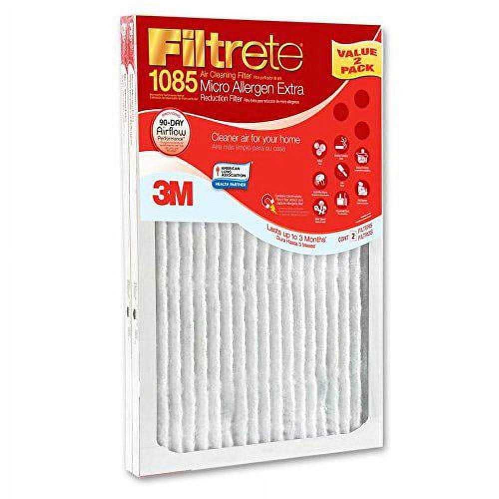 Filtrete 1085 MPR Allergen Defense Extra Electrostatic Pleated Air Filter - Inhomebuy