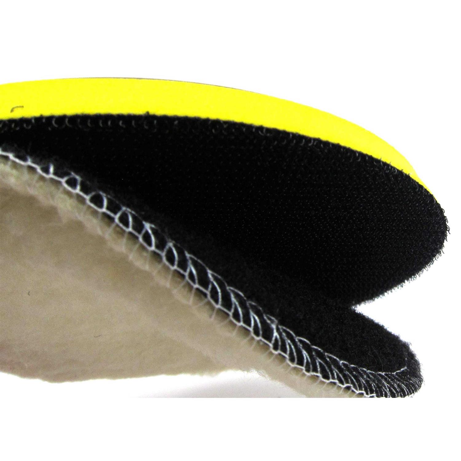 Elitexion Backing Plate For Polishing Buffering Soft Wool With Hook And Loop Pad - Inhomebuy