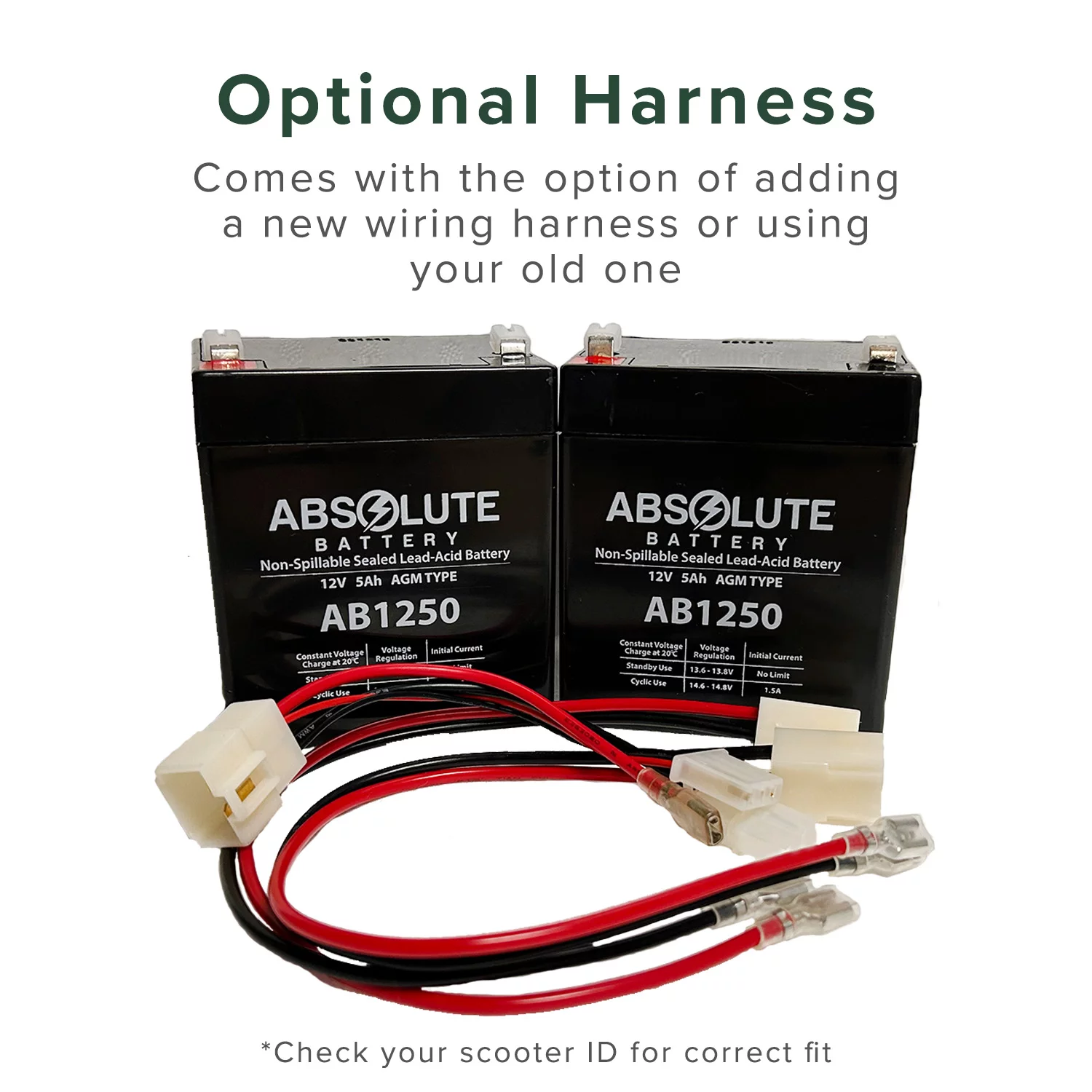 AlveyTech 24 Volt Battery Pack (Versions 1-7) - For the Razor E100, E100 Glow, E125 Electric Scooter - Inhomebuy