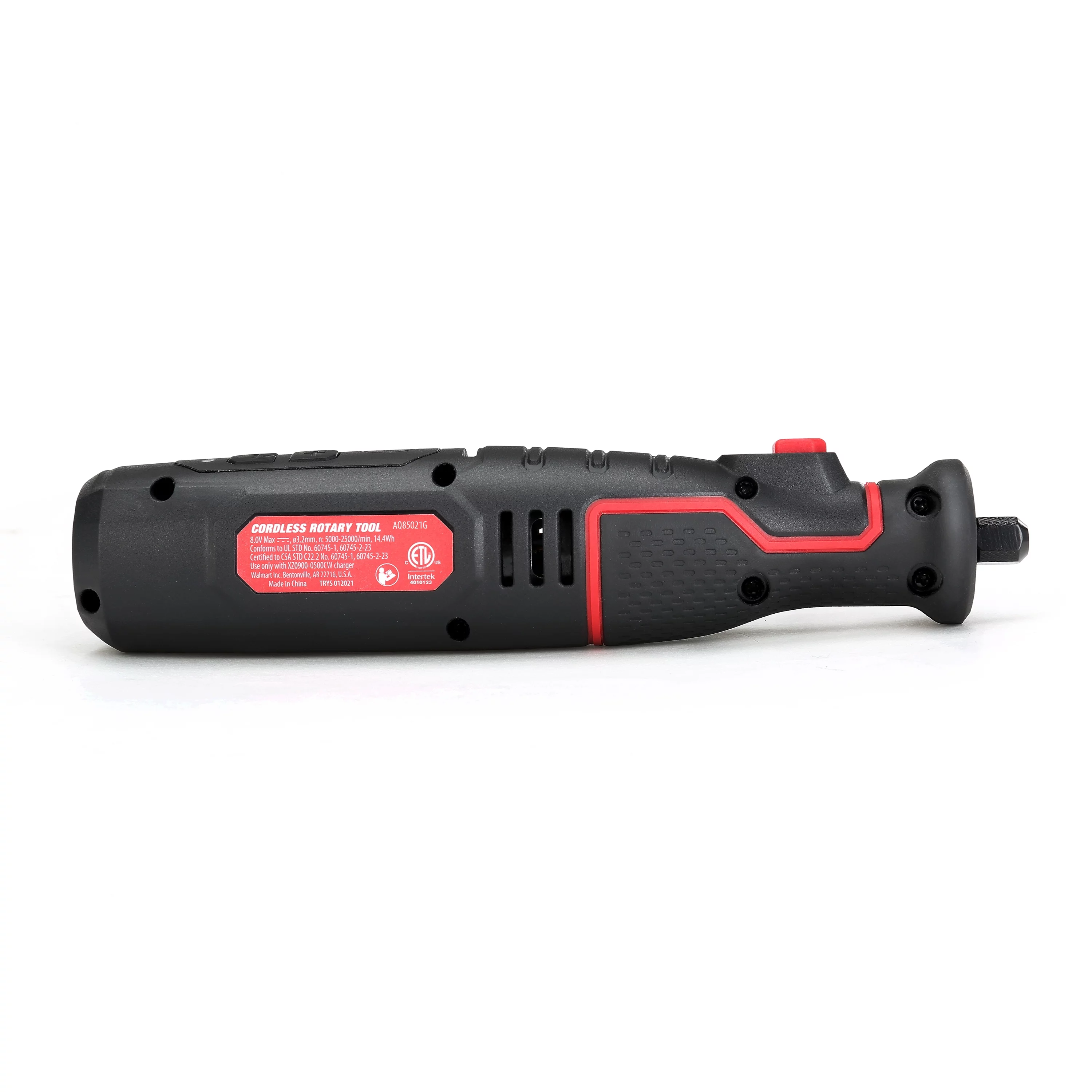 Hyper Tough 8V MAX Cordless Rotary Tool, Non Removable 1.5 Ah Battery with Charger, 40 Piece Accessory Kit & Plastic Storage Case - Inhomebuy