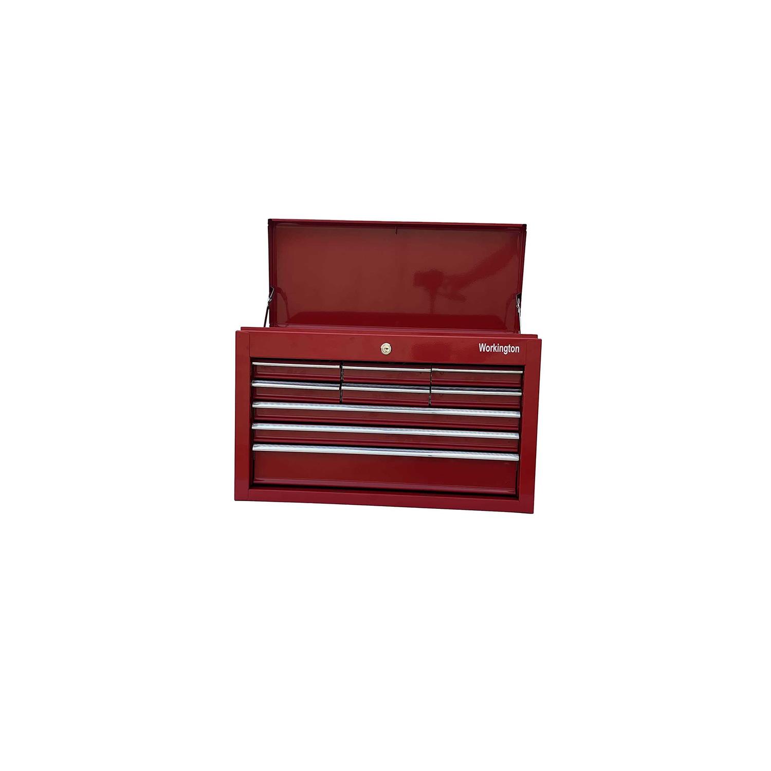 Workington Portable Metal Tool Chest with 6 Drawers 24 6-Drawer Tool Chest Cabinet with Ball Bearing Drawer Slides - Inhomebuy