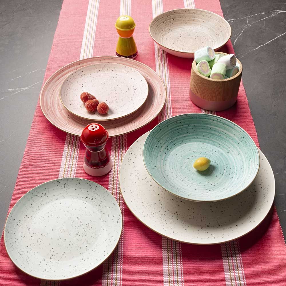 Pepper Bamboo Dinner Set 18 pcs - Inhomebuy