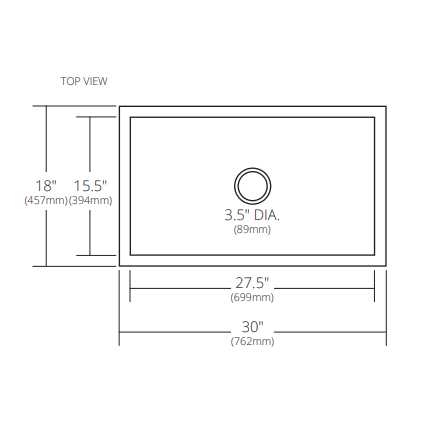 Native Trails Farmhouse Quartet Kitchen Sink NSKQ3320 - Inhomebuy