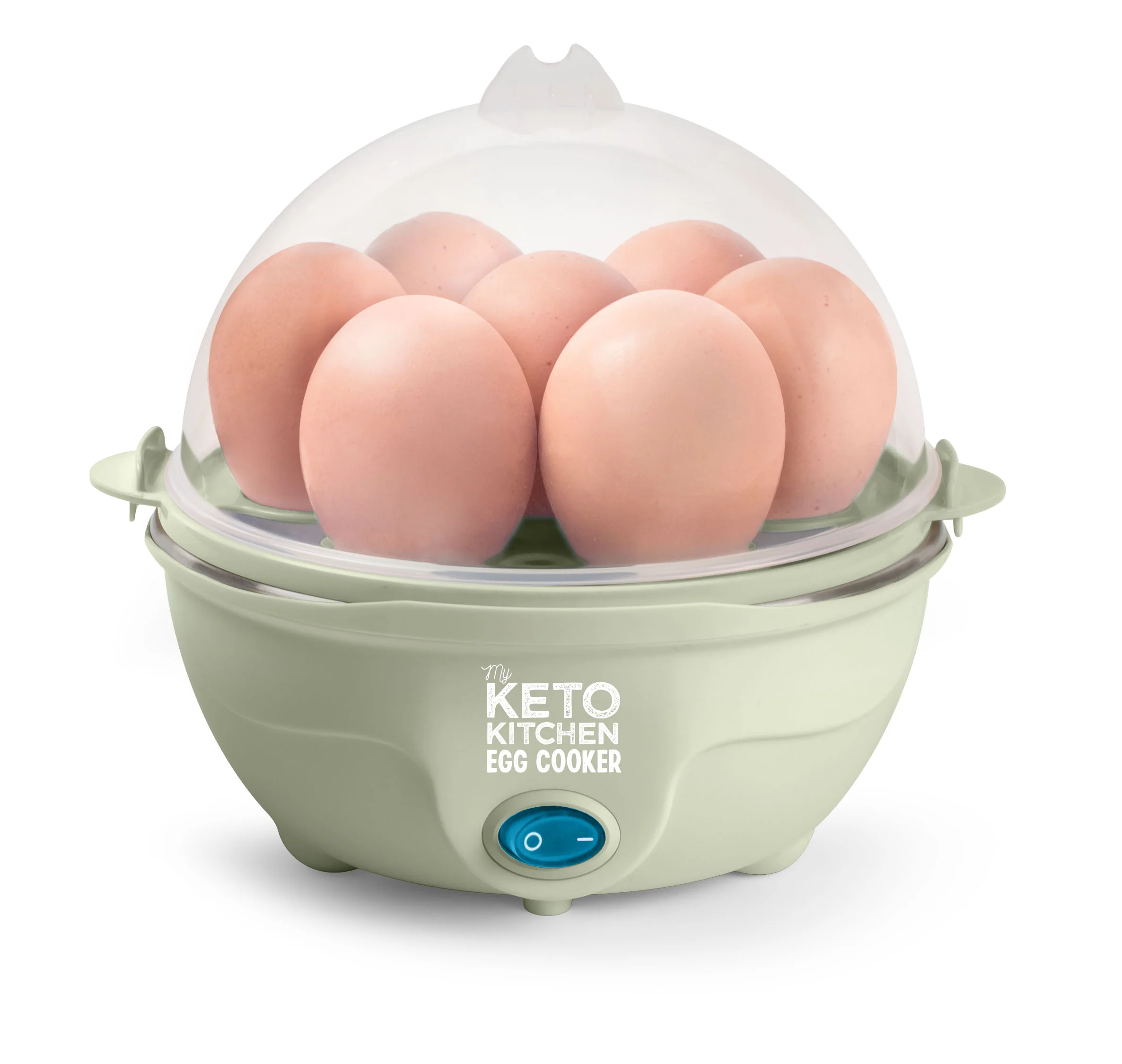 My Keto Kitchen Electric 7-Egg Cooker, Sage - Inhomebuy