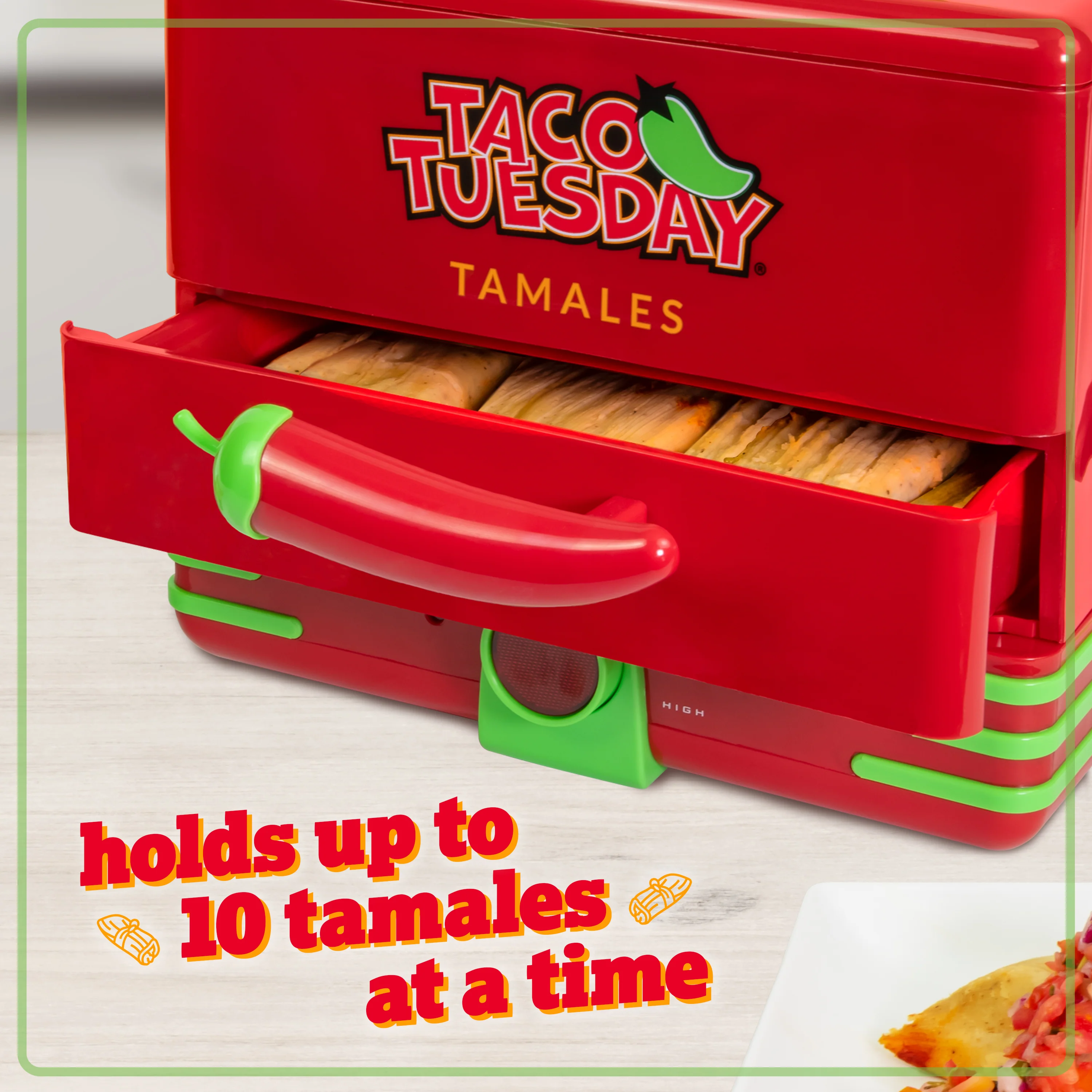 Taco Tuesday Tamales Steamer - Inhomebuy