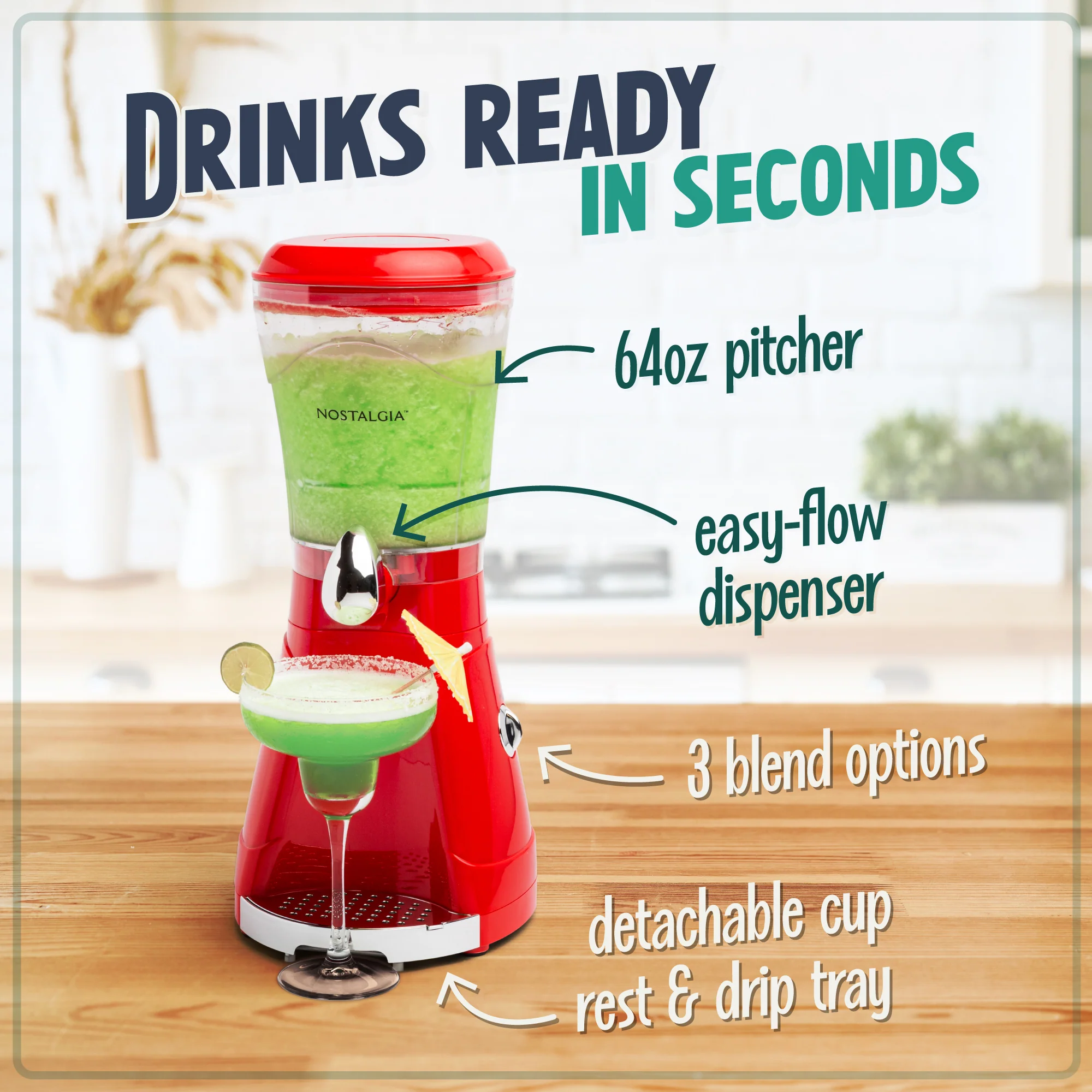 64-Ounce Margarita and Slush Maker - Inhomebuy