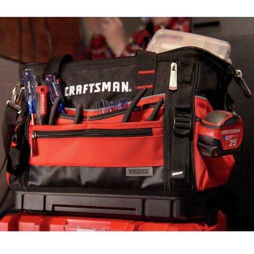 Craftsman VERSASTACK 17 in. Tower Tool Box Black/Red - Inhomebuy
