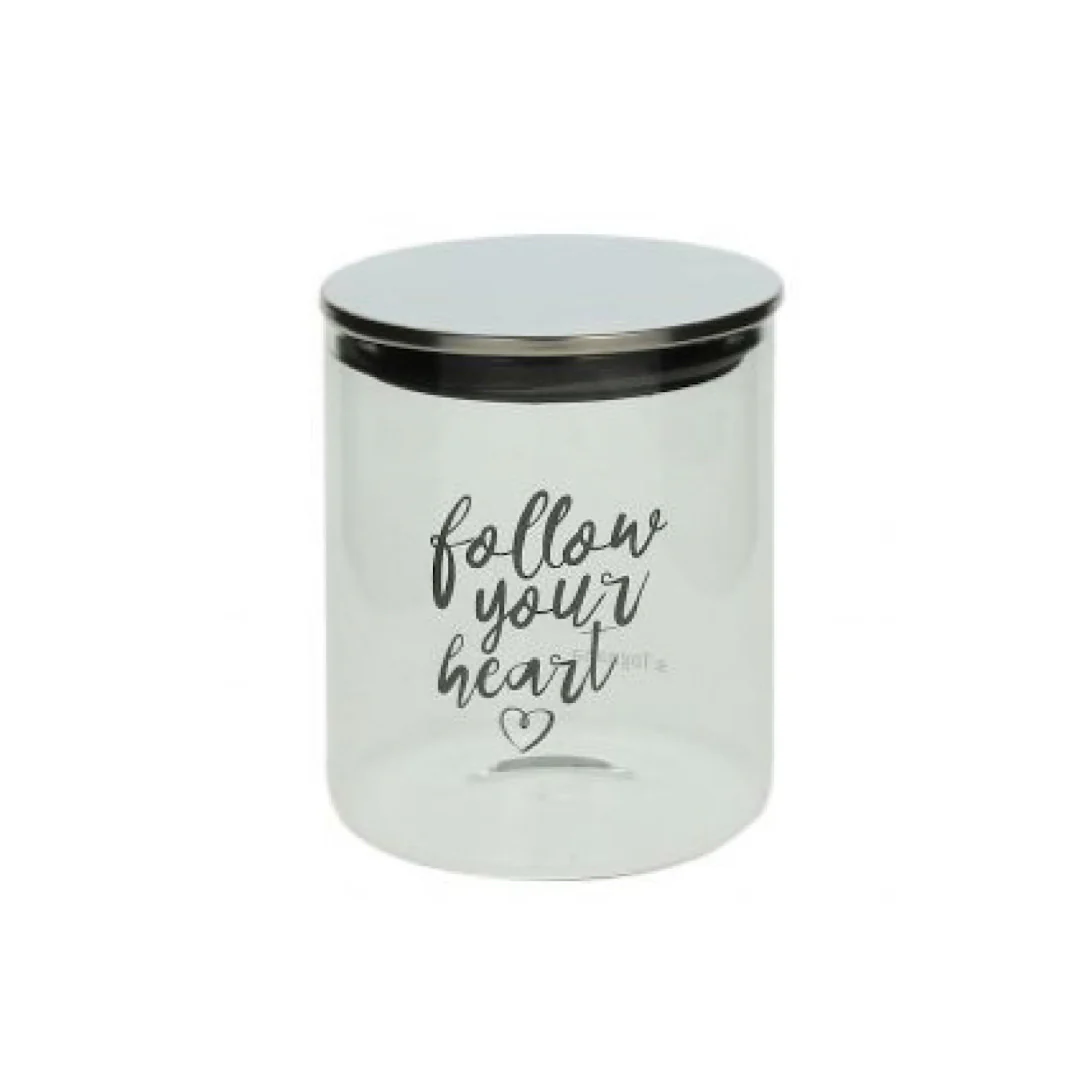 Small Jar 10x12cm Dolce Casa Industrial - Inhomebuy