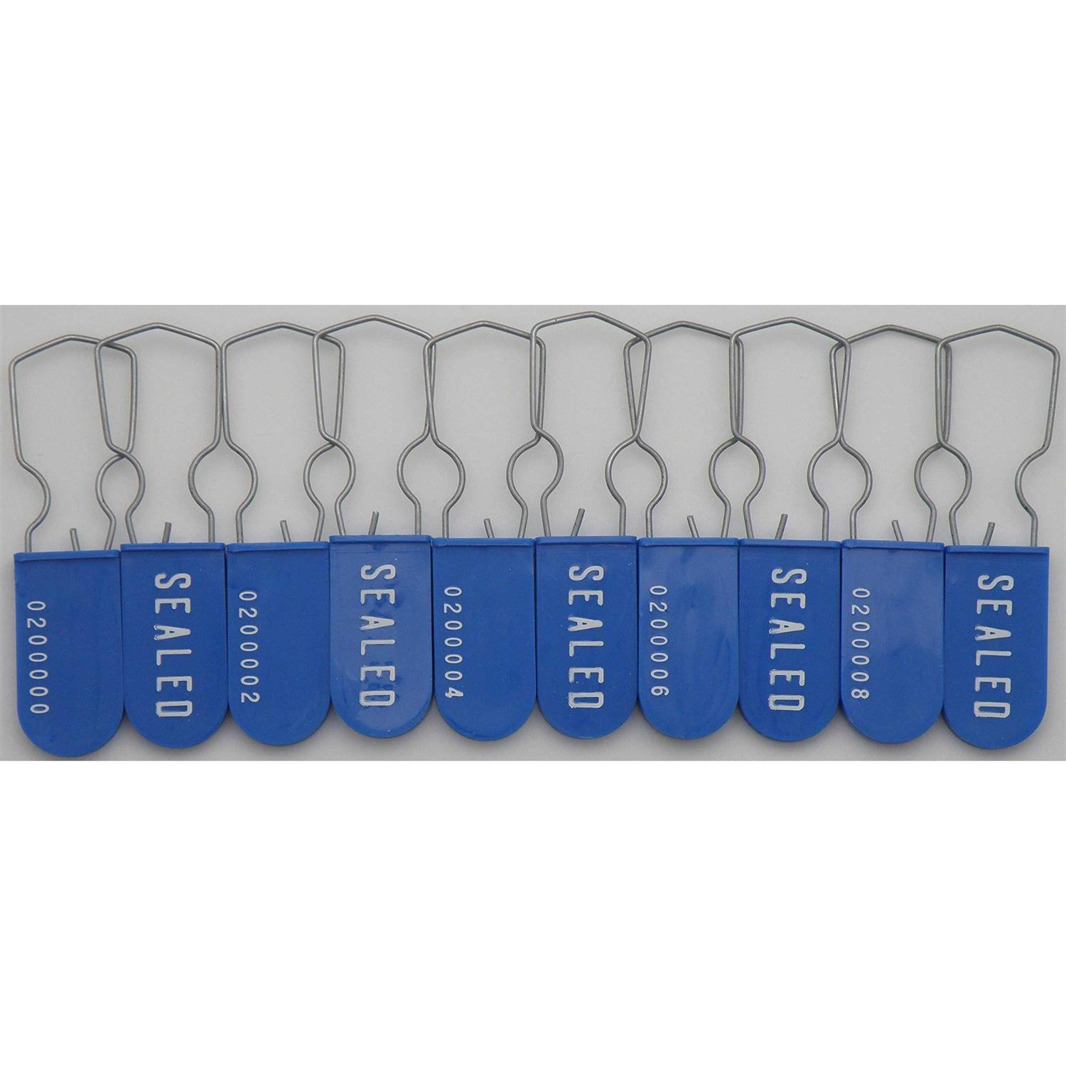 Electric Meter Security Seal Wire Padlock Pack of 50 - Inhomebuy