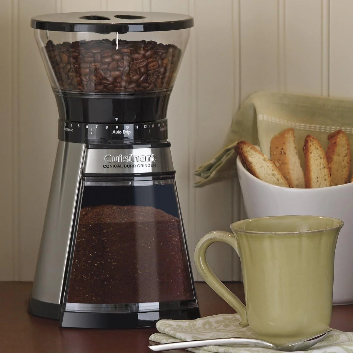 Cuisinart Conical Burr Mill |CBM18C| 8oz, 1-14 cups - Inhomebuy