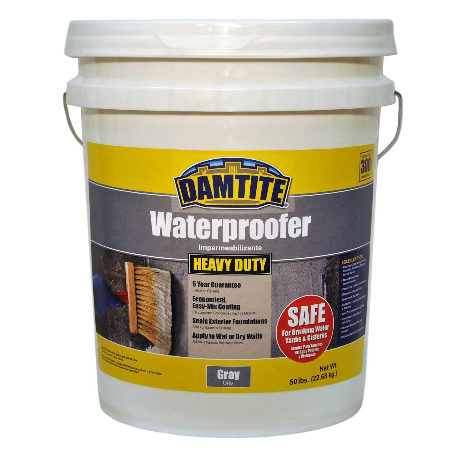 Damtite Powdered Waterproofer 50 lb. Pail - Inhomebuy