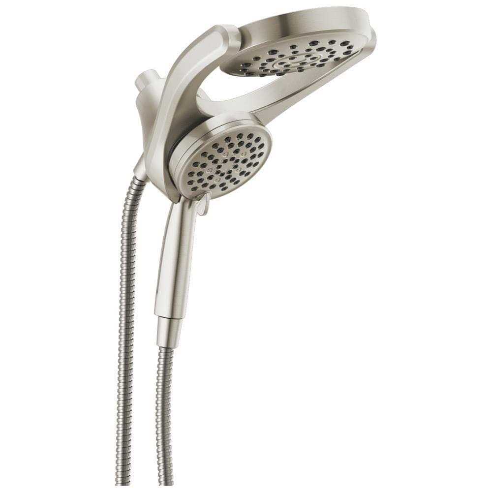 Delta Universal Showering Components Single-Setting Metal Raincan Shower Head - Inhomebuy