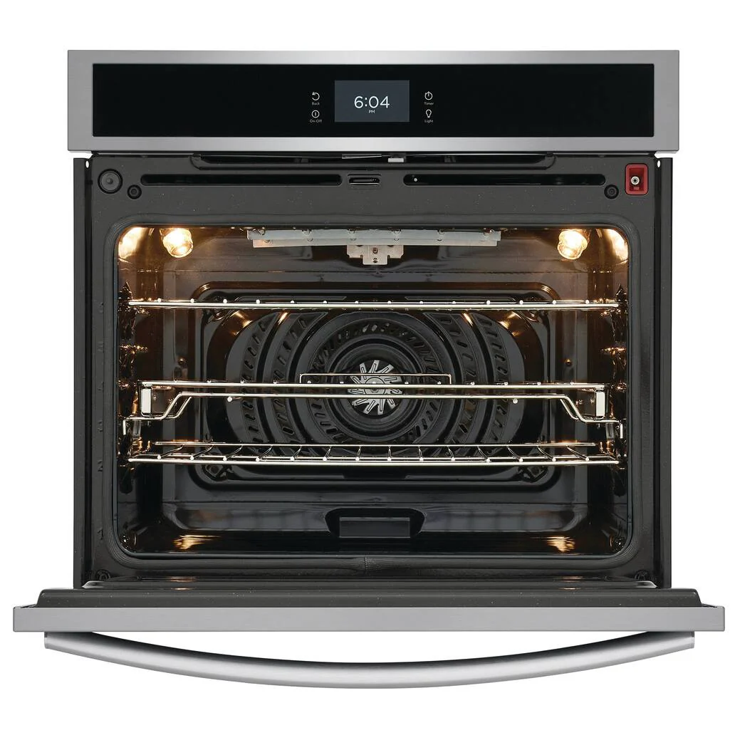 Frigidaire Gallery 30 in 5.3 cu ft Electric Single Wall Oven with Air Fry - GCWS3067AF - Inhomebuy