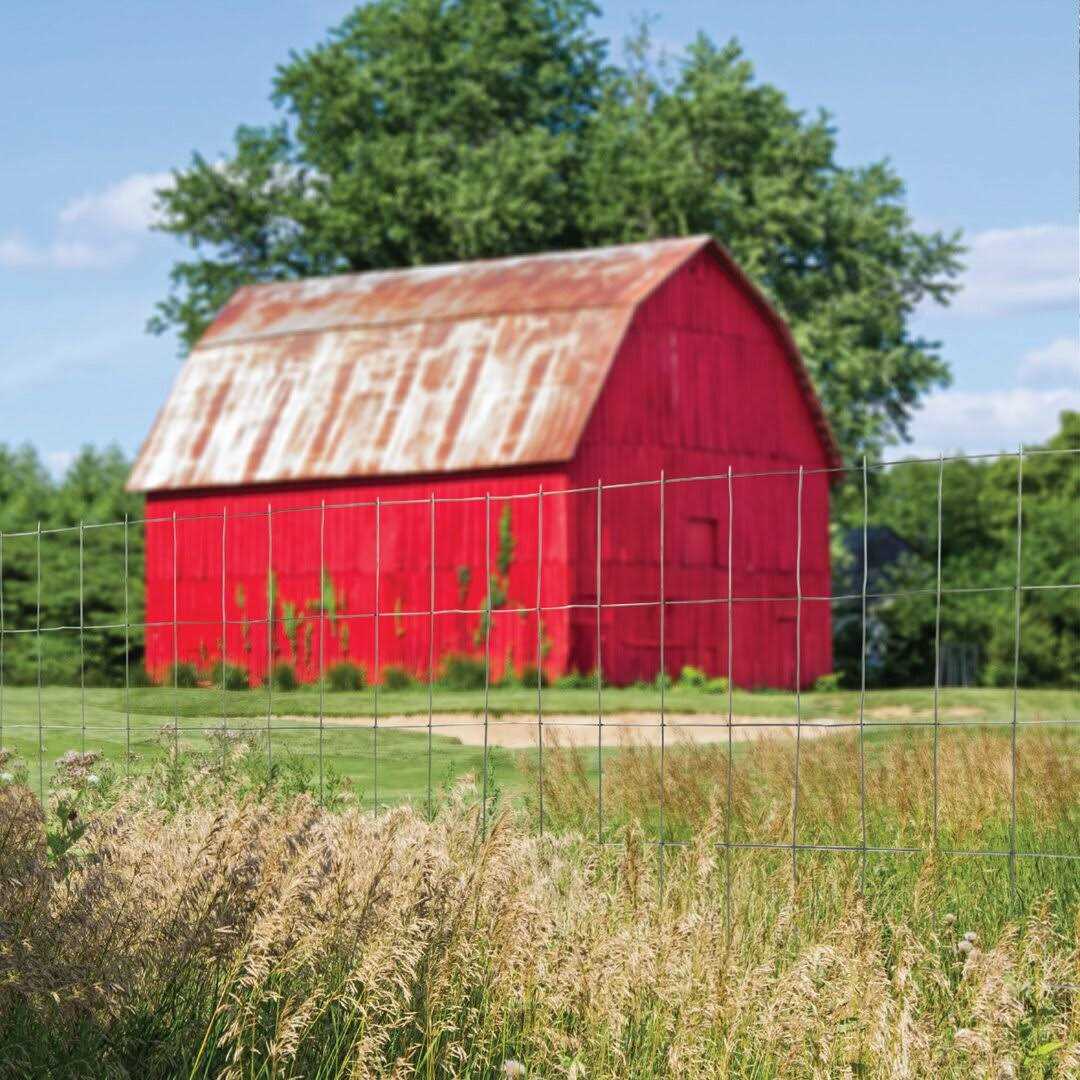 YARDGARD 309222A Galvanized Welded Wire Fence - Inhomebuy