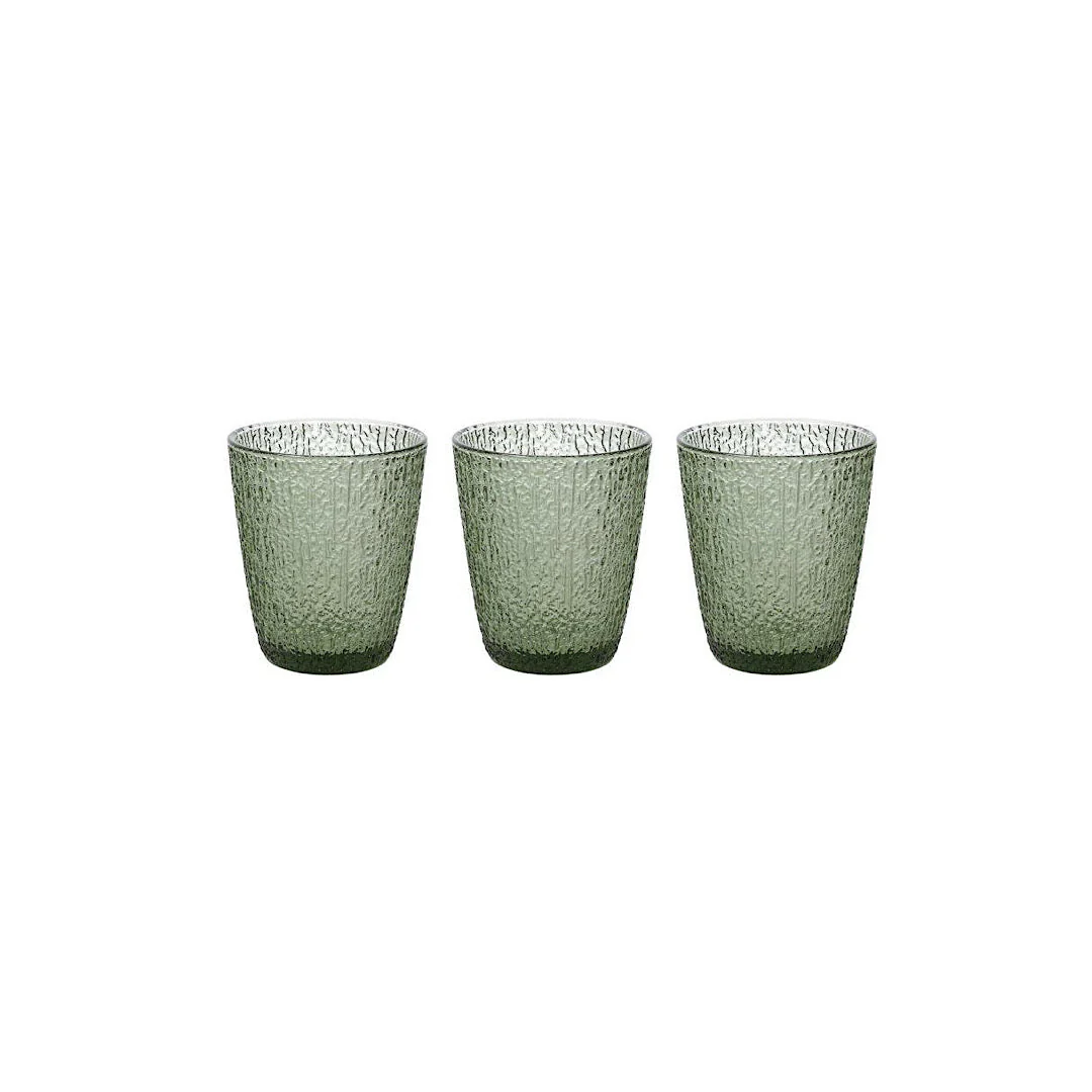 Davor - Set 3 Glasses Grey - Inhomebuy