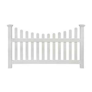 Zippity Outdoor Products 39in Semi-Permanent Black Metal Garden Fence - Inhomebuy