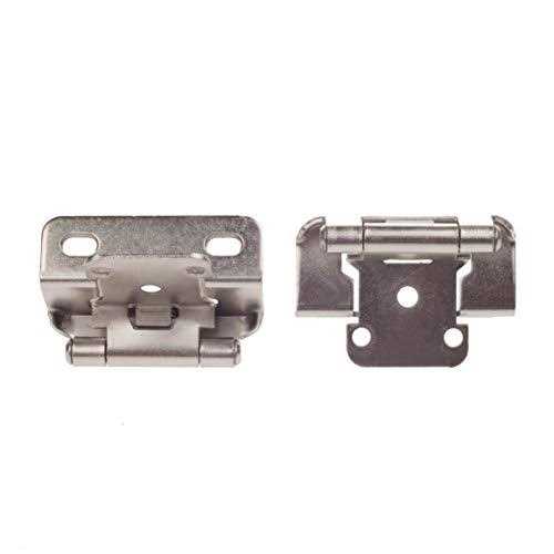 DecoBasics 1/2 Overlay Partial Wrap Semi Wrap Self Closing Cabinet Hinges - Inhomebuy