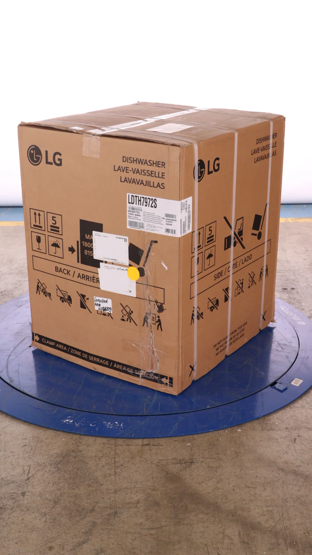 LG 24 IN. SMUDGE-RESISTANT STAINLESS STEEL BUILT-IN SMART TOP CONTROL STEAM DISHWASHER WITH QUADWASH - Inhomebuy