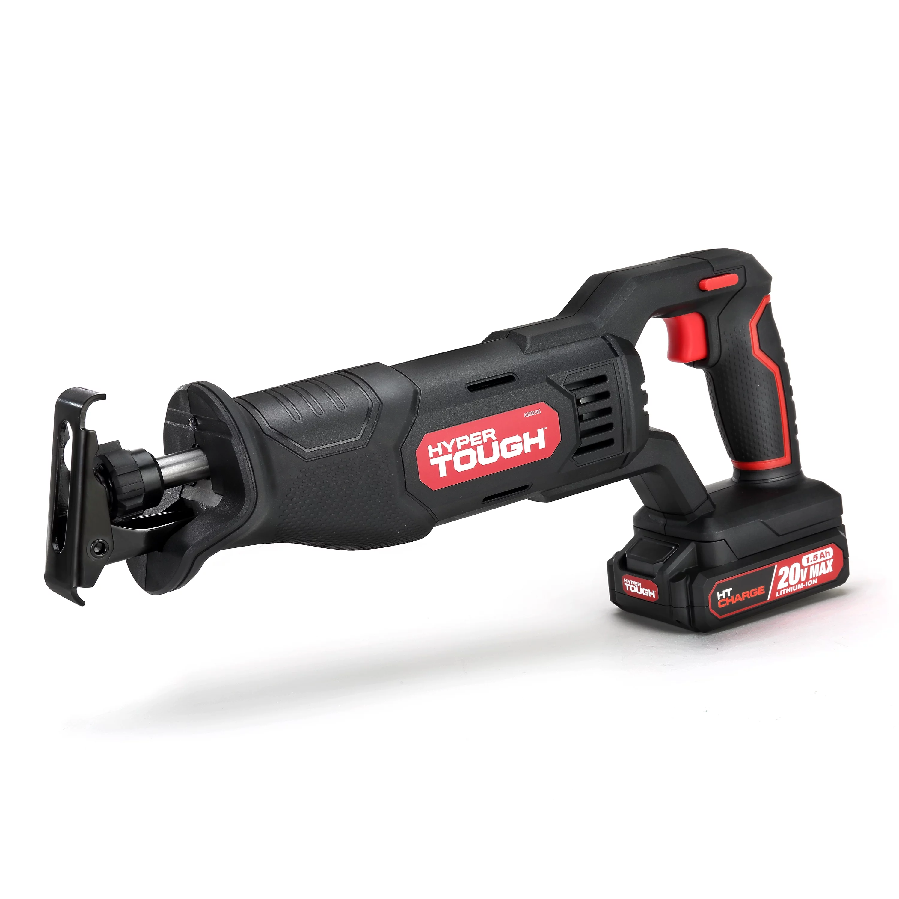 Hyper Tough 20V ?” Impact Driver, ?” 2-Speed Hammer Drill, & Reciprocating Saw Bundle (3) 1.5Ah Lithium-Ion Batteries & (3) Chargers - Inhomebuy
