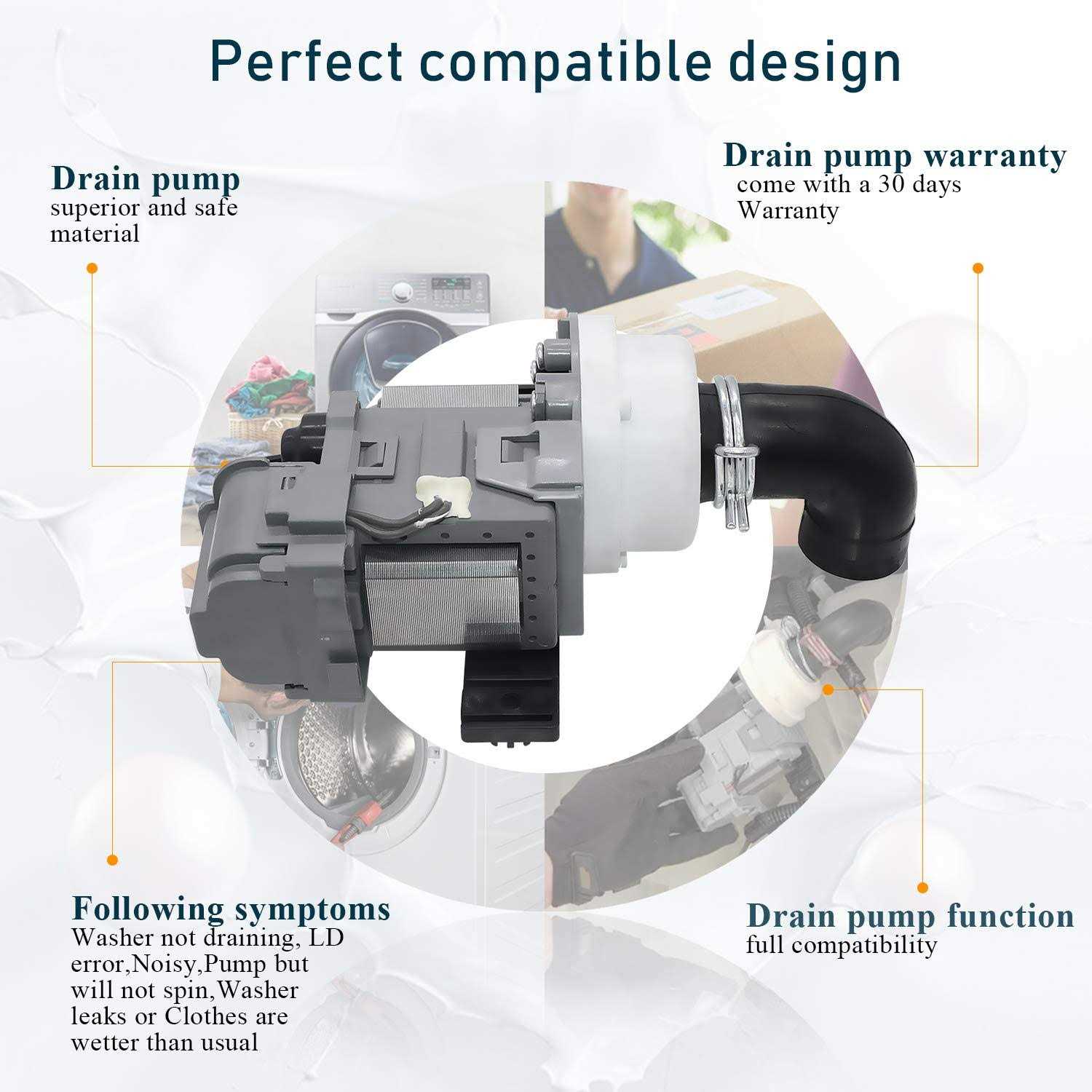 W10510667 Whirlpool Dishwasher Pump Motor - Inhomebuy