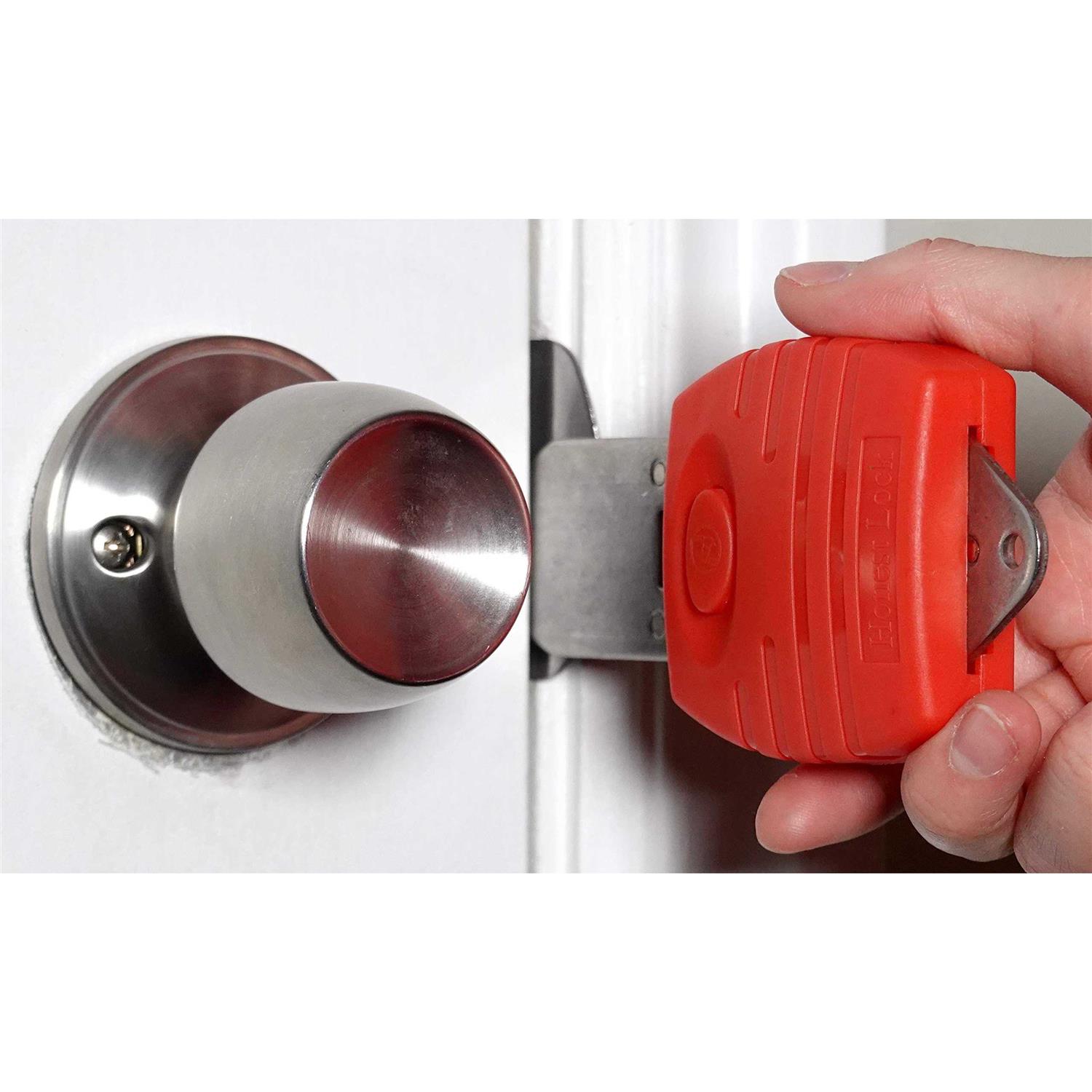Portable Door Lock Hotel Door Locks for Travelers Metal - Inhomebuy