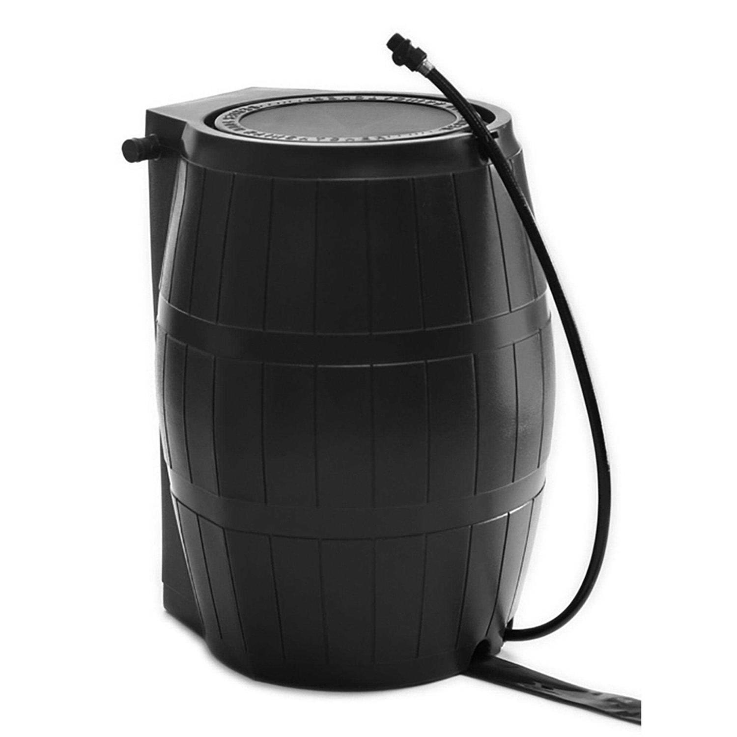 FCMP Outdoor 50-Gallon BPA Free Home Rain Water Catcher Barrel - Inhomebuy