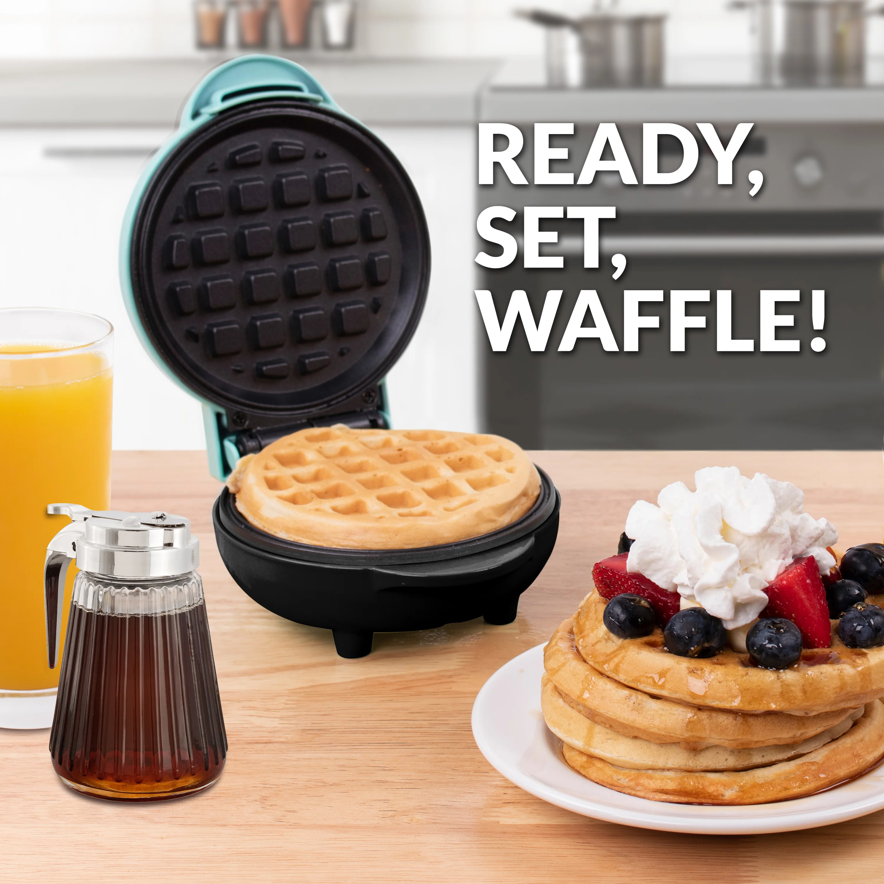 MyMini Personal Electric Waffle Maker - Inhomebuy