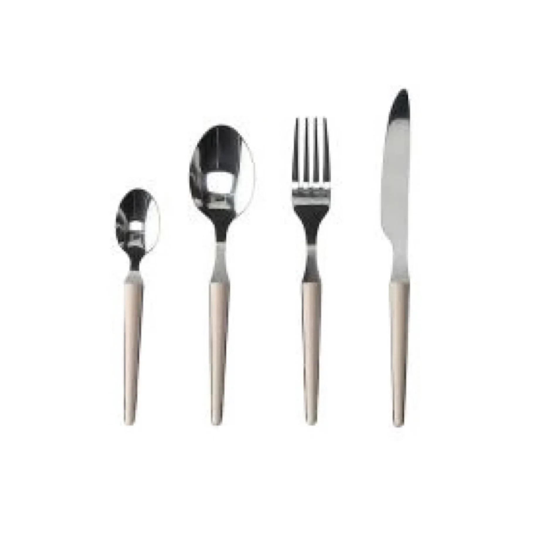 Anthony Zen Cream Cutlery 24 pcs - Inhomebuy