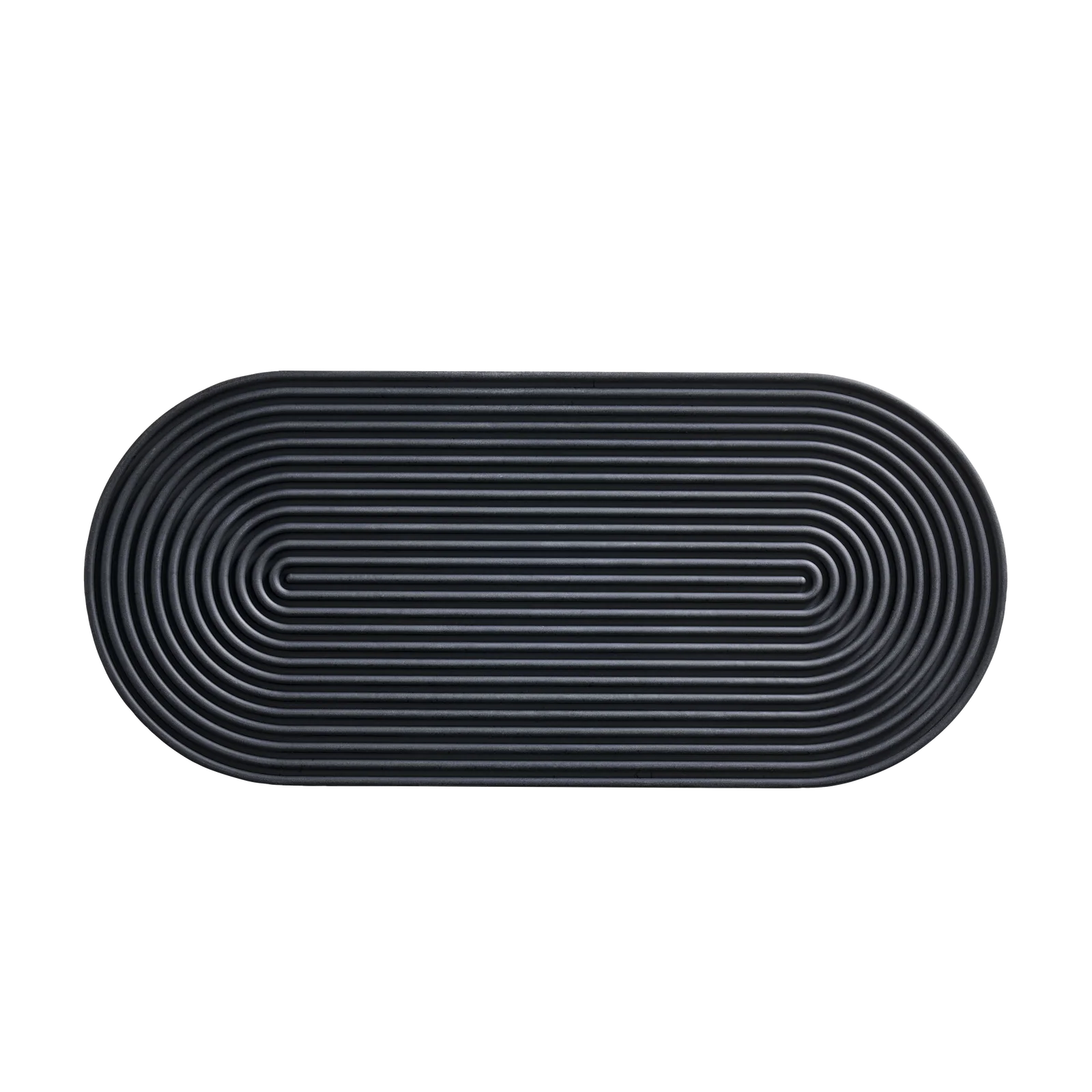 Mat Cocktail Rocks 34x15cm Black - Inhomebuy